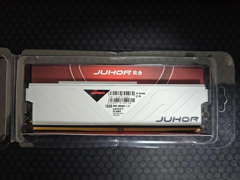 JUHOR DDR5 16GB 4800MHz 램 이미지
