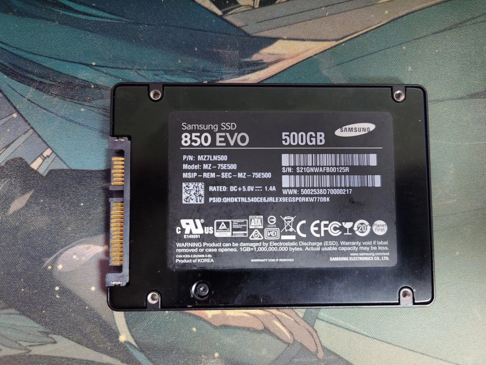 삼성 850EVO 500GbB 이미지
