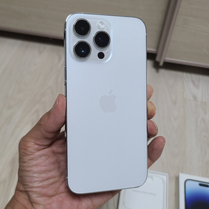 아이폰 14 프로 맥스 256G 실버 컬러 iphone 14 pro max 이미지