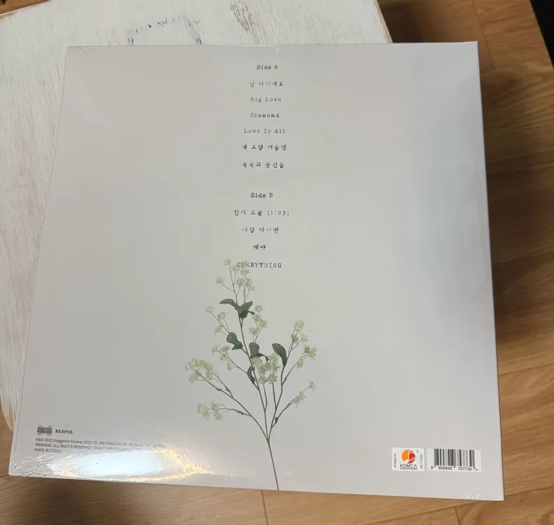검정치마 정규 3집 파트 1 팀 베이비 LP 이미지