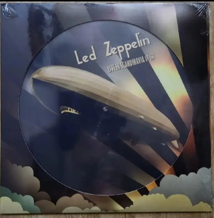 LED ZEPPELIN 레드제플린 Live In Scandinavia LP 이미지