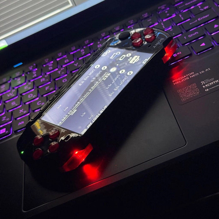 PSP3000 C타입 128GB REDBlack 에디션 이미지