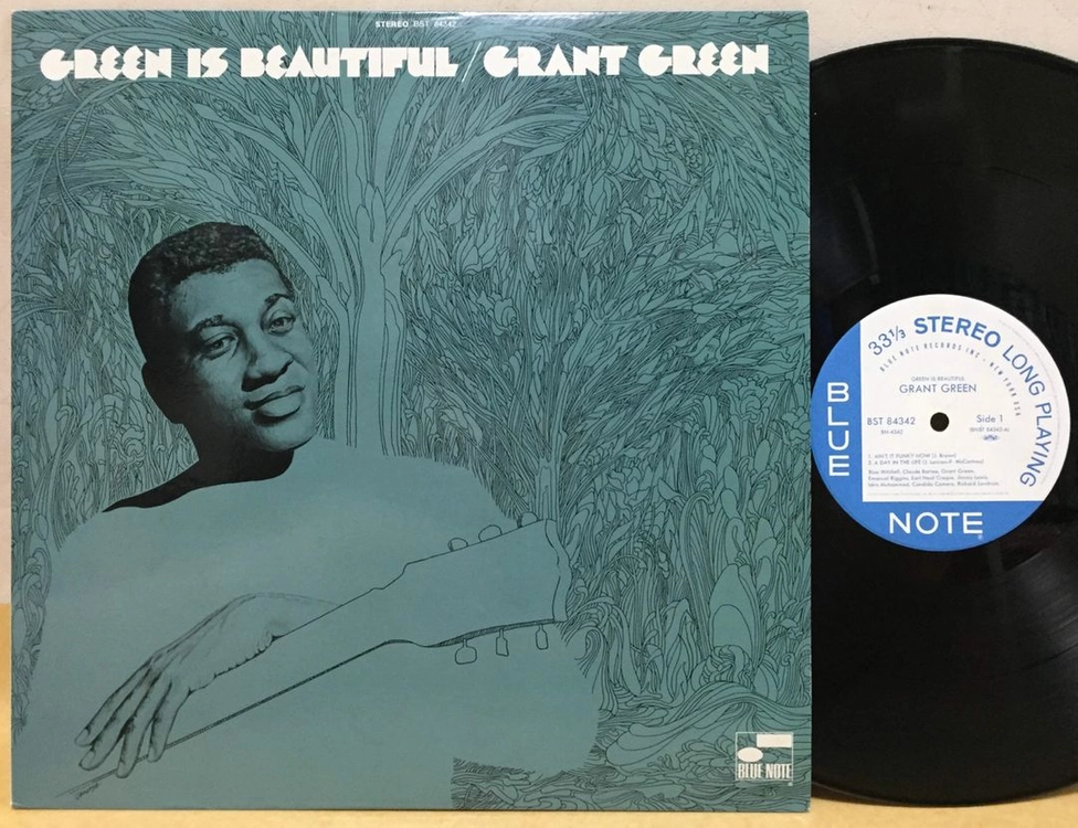 LP ; grant green - green is beautiful 그랜트 그린 재즈 엘피 jazz funk 이미지