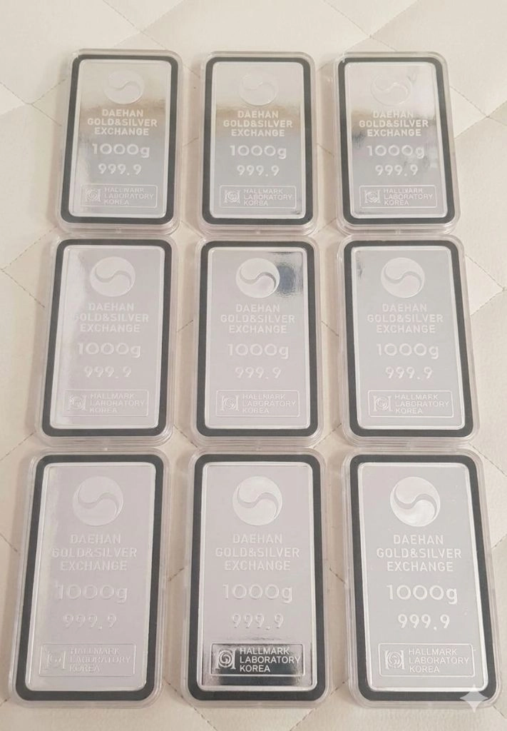 (부산,경남) 실버바 999.9 홀마크 팝니다. 이미지
