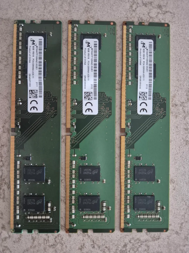 마이크론 램 DDR4 3200 8기가 램 상태좋음 - 안심되는 중고거래