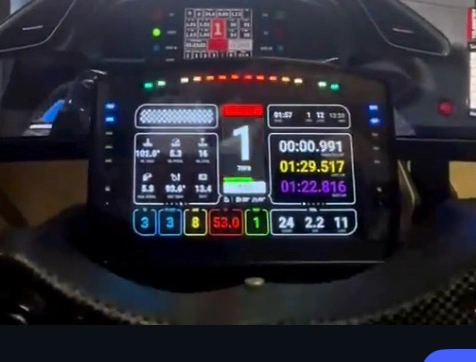 Sim Racing Addict의 5 DDU 10.5 레이싱 디스플레이 이미지