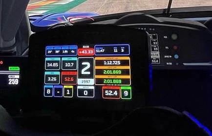 Sim Racing Addict의 5 DDU 10.5 레이싱 디스플레이 이미지