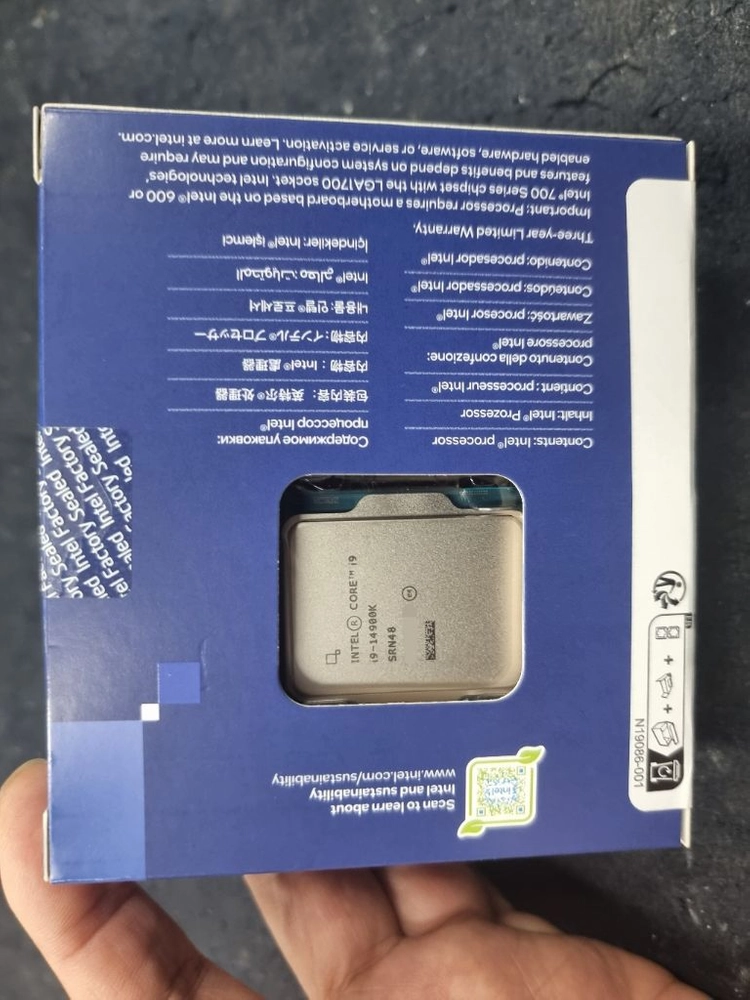인텔 랩터레이크 i9 14900K(국내 정품) CPU 미개봉 신품 판매합니다. 이미지