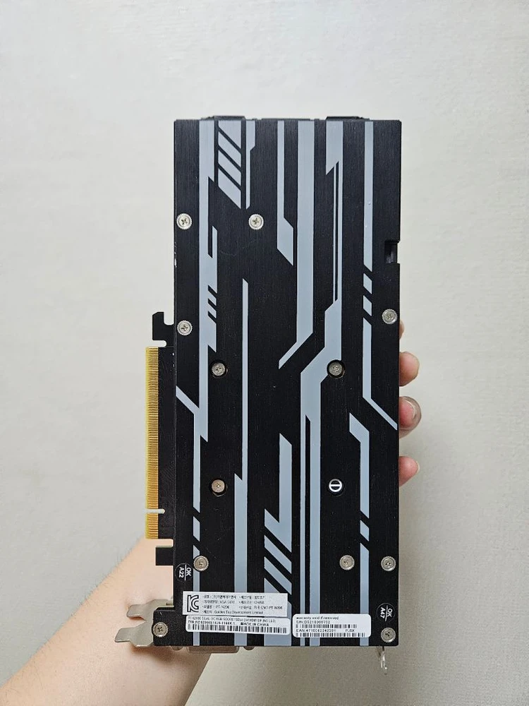 이엠텍 지포스 RTX2060 DUAL OC 그래픽카드 팝니다. 이미지