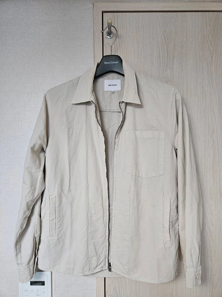 시리즈 NORSE PROJECTS 코튼 린넨 자켓 95 사이즈 이미지