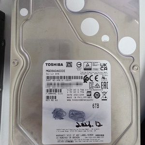 도시바 엔터프라이즈 HDD 6TB 이미지