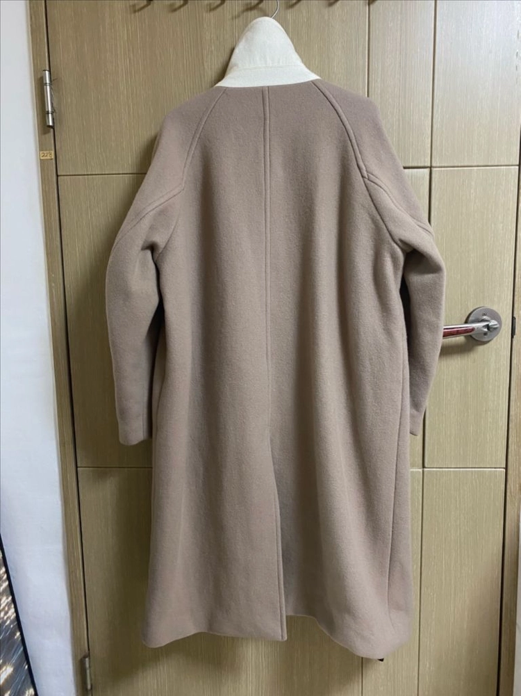 [AFTERPRAY] 애프터프레이 퓨어 발마칸 코트 베이지 M사이즈 이미지