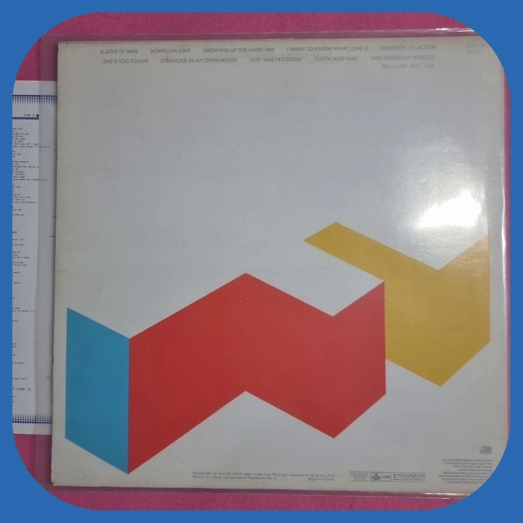 포리너 LP NM/M 이미지