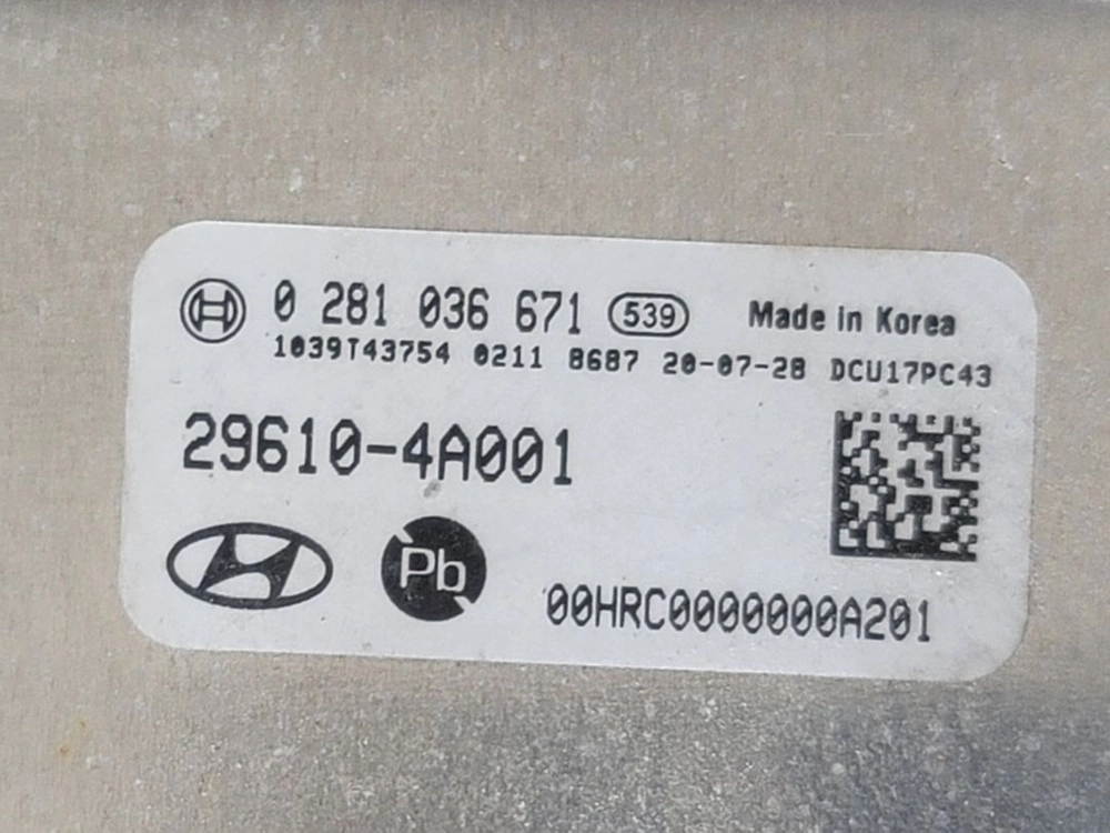 (중고) 포터2 요소수 도싱유닛 중고 29610-4A001 / 296104A001 이미지
