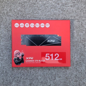 XPG GAMMIX S70 BLADE M.2 NVMe 2280 파인인포 [512GB] 이미지