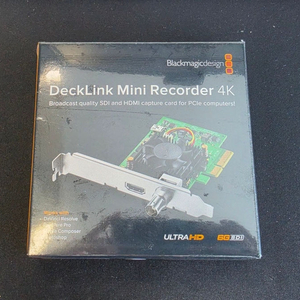 DeckLink Mini Recorder 4K 카메라 캡처카드 미개봉 이미지