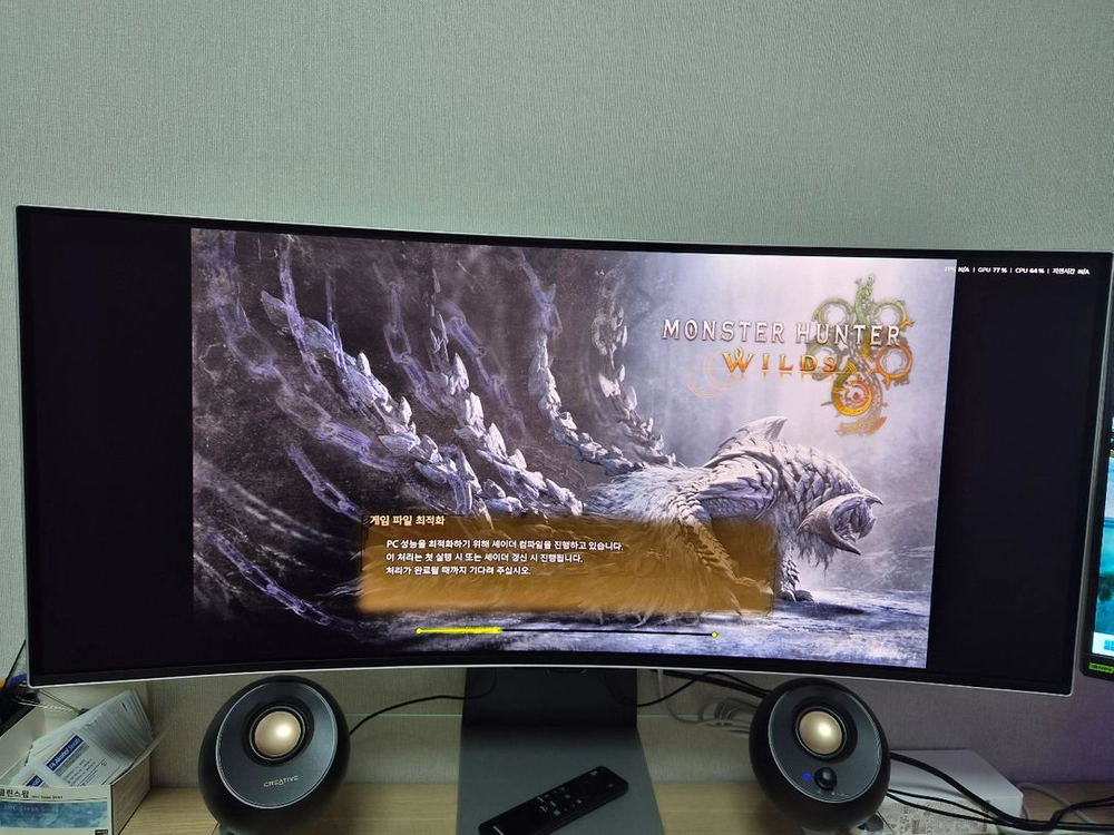 삼성 오디세이 OLED G8 LS34DG852 커브드 모니터 이미지