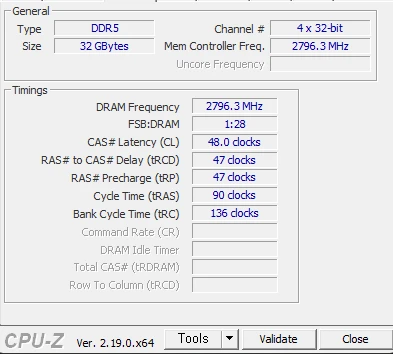 삼성전자 DDR5 메모리 5600 16GB x 2(32GB) 세트 이미지