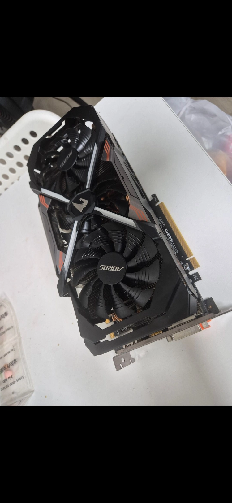 1080TI 아로스 익스트림 그래픽카드 판매합니다 이미지