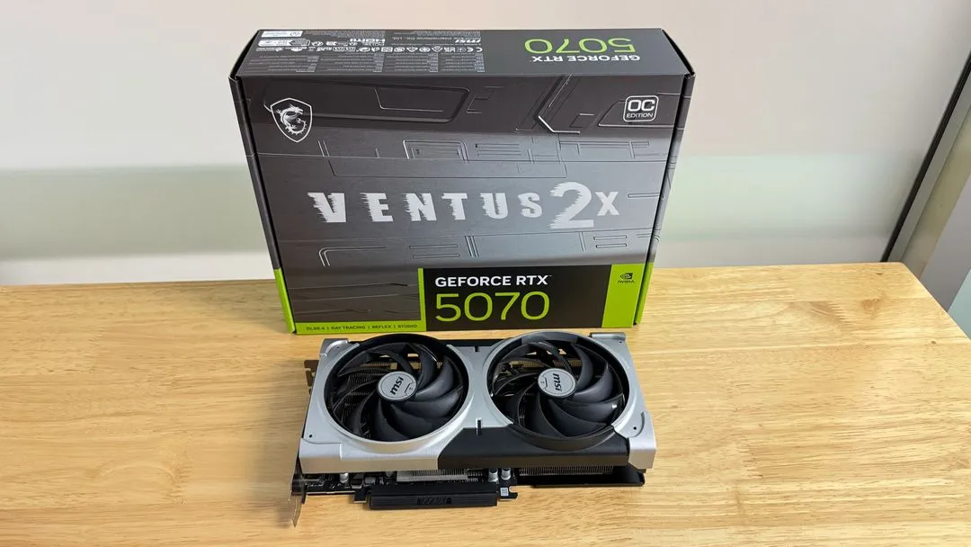 풀박스 MSI RTX 5070 벤투스 2X 팝니다. - 안심되는 중고거래