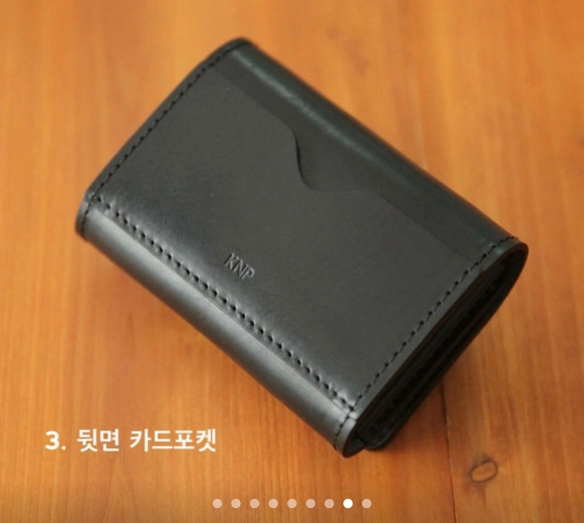 아이디어스 가죽지갑 미사용 이미지