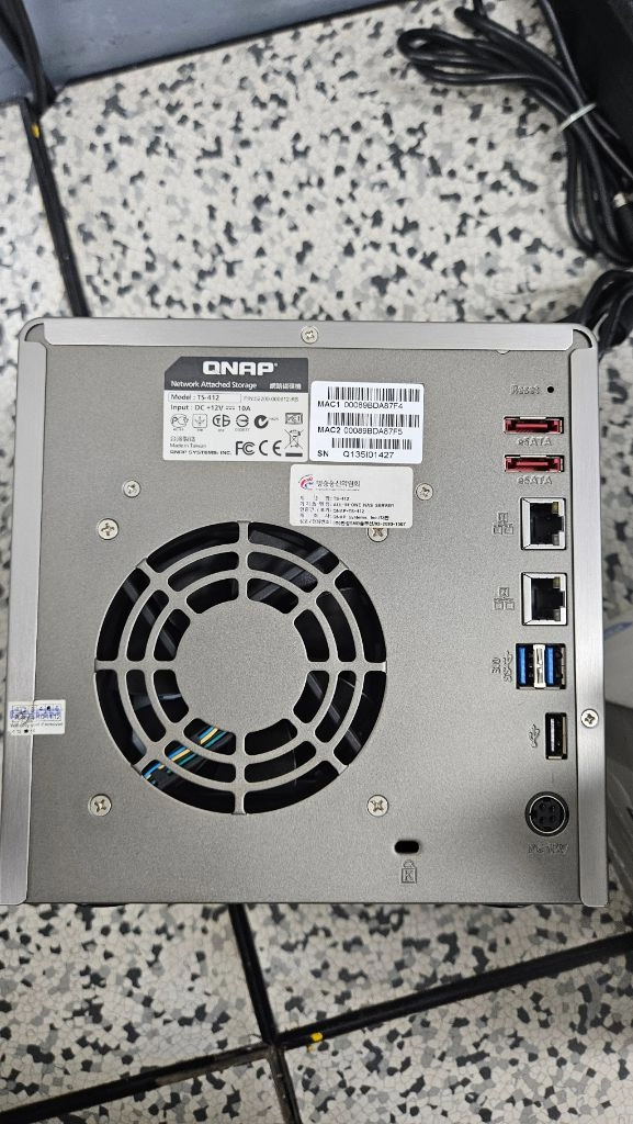 QNAP TS-412 4BAY NAS 이미지
