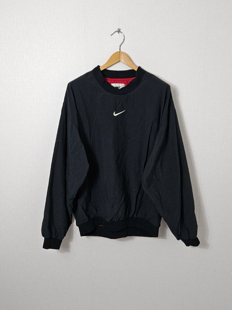 90s 나이키 올드스쿨 웜업 미드스우시 브이넥 빈티지 바람막이 정품 XL - 안심되는 중고거래