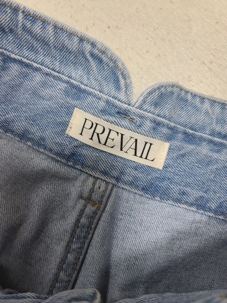 Prevail 프리베일 여성 연청 데님반바지 숏팬츠 M 이미지