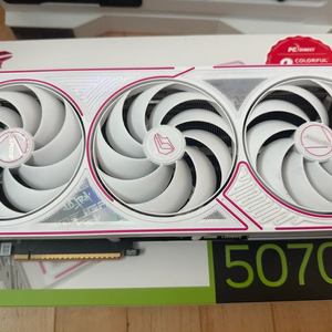 [Colorful] iGame RTX 5070 Ti ULTRA OC White D7 16GB 피씨디렉트 판매합니다 이미지