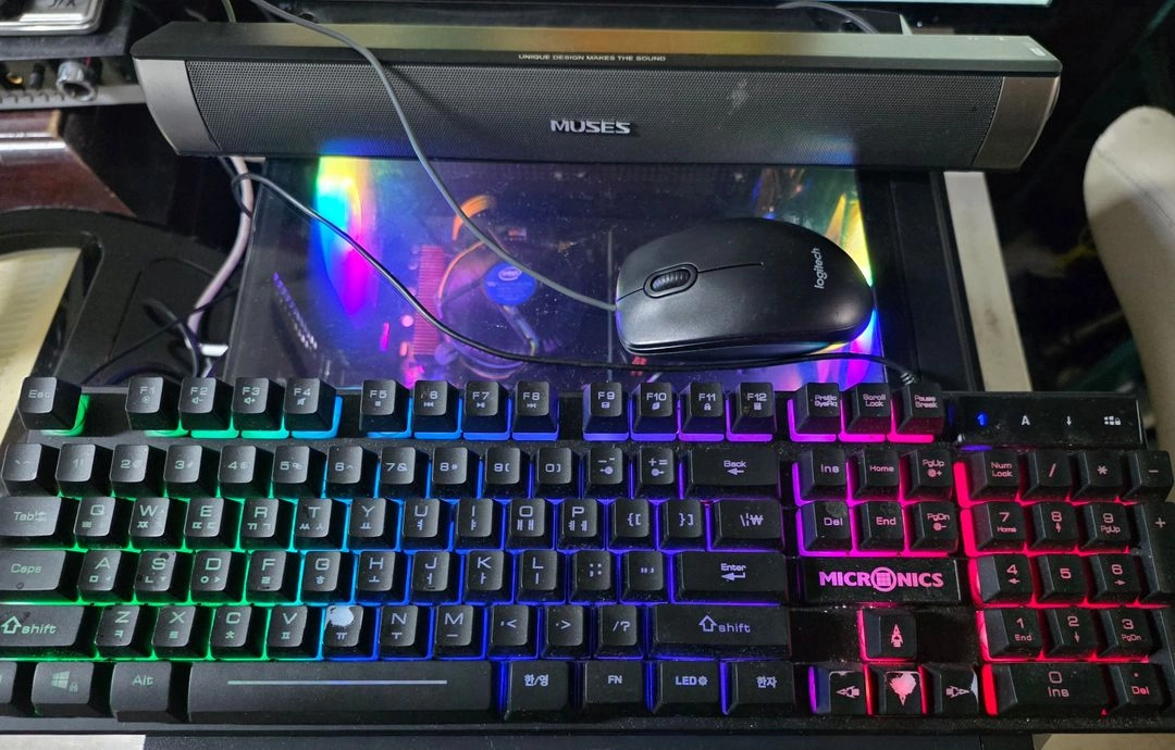 데스크탑 & 모니터 (직거래: i5-7500,GTX1050Ti) <북수원> 이미지