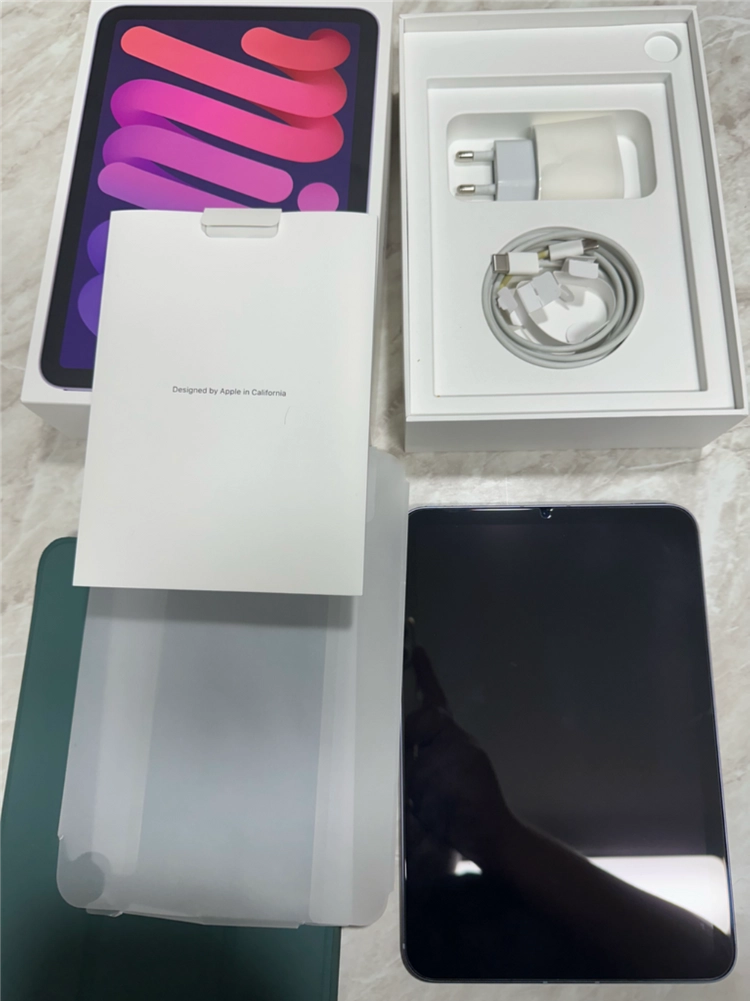 아이패드 미니6 셀룰러 256gb 퍼플 외관 완전깔끔 - 안심되는 중고거래