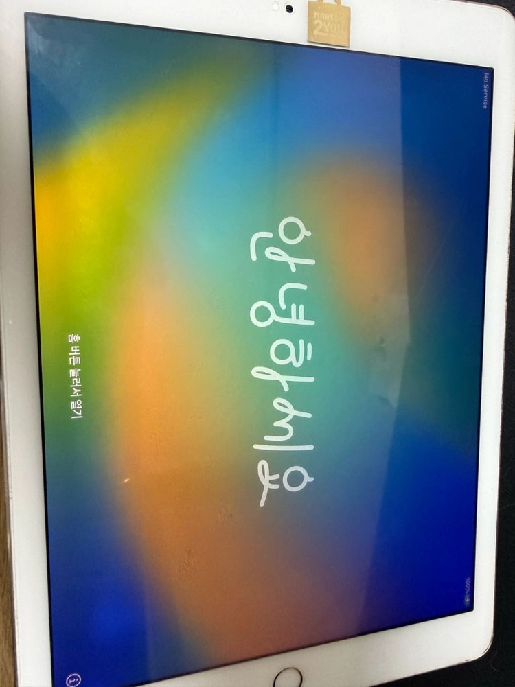 아이패드 프로 9.7인치 128GB WiFi+Cellular 골드 - 안심되는 중고거래