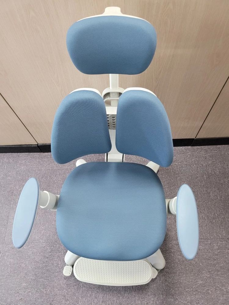 아동용 높이조절 의자 블루 이미지