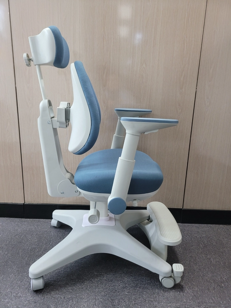 아동용 높이조절 의자 블루 이미지