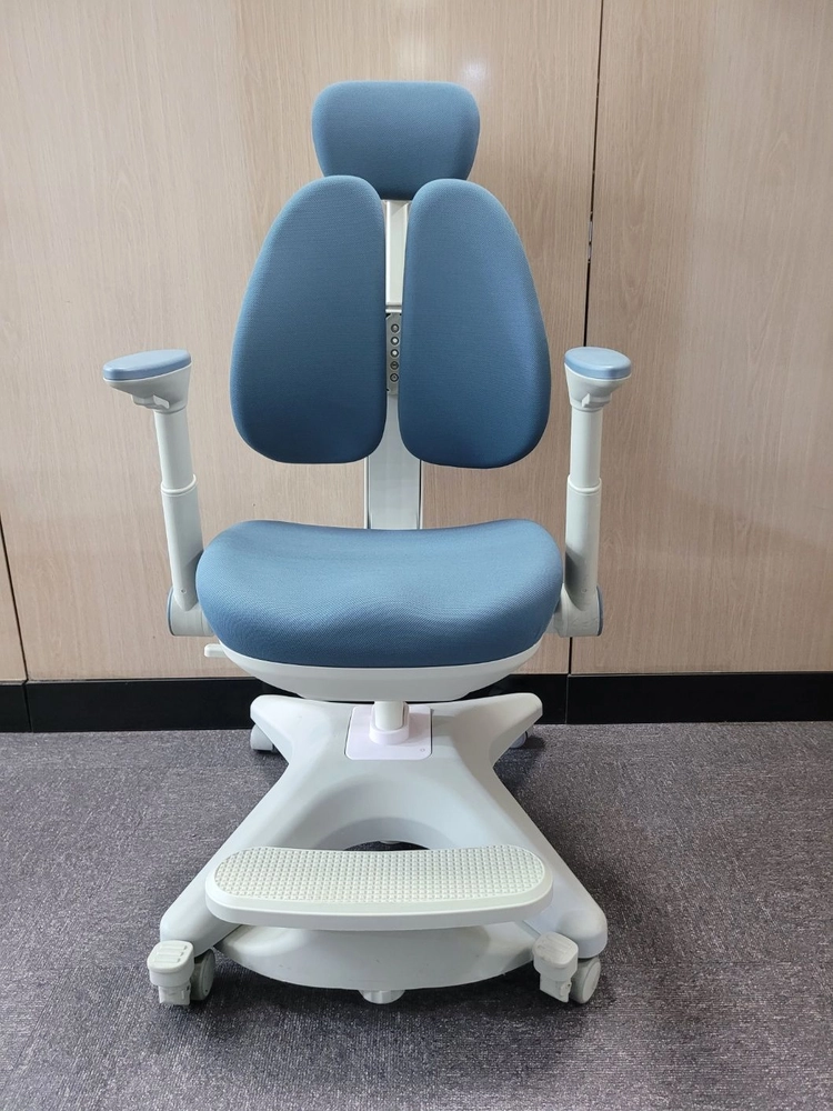 아동용 높이조절 의자 블루 이미지