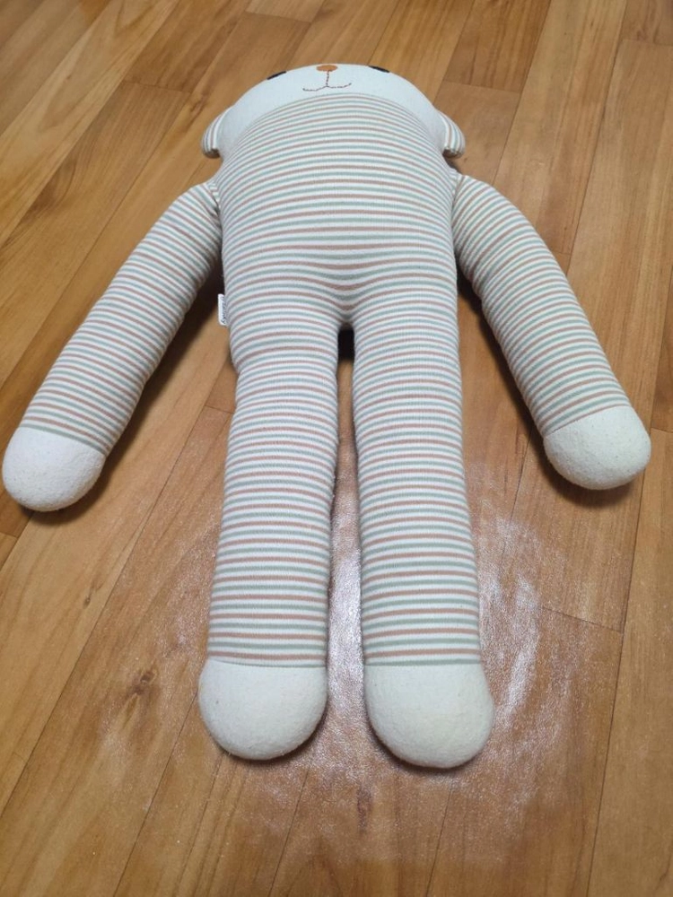 줄무늬 곰 긴팔 긴다리 대형 봉제인형 이미지