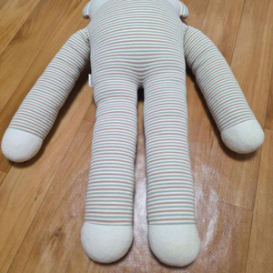 줄무늬 곰 긴팔 긴다리 대형 봉제인형 이미지