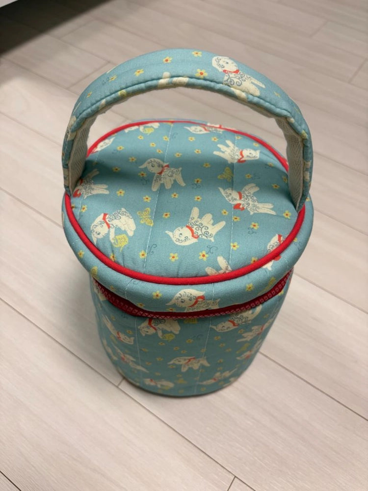 프레젠트프로젝트 양블루 원형백 이미지