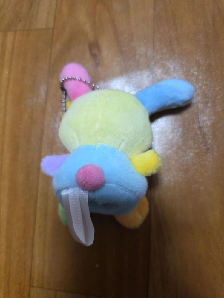 나나 파스텔 토끼 봉제인형 키링 가방고리 이미지
