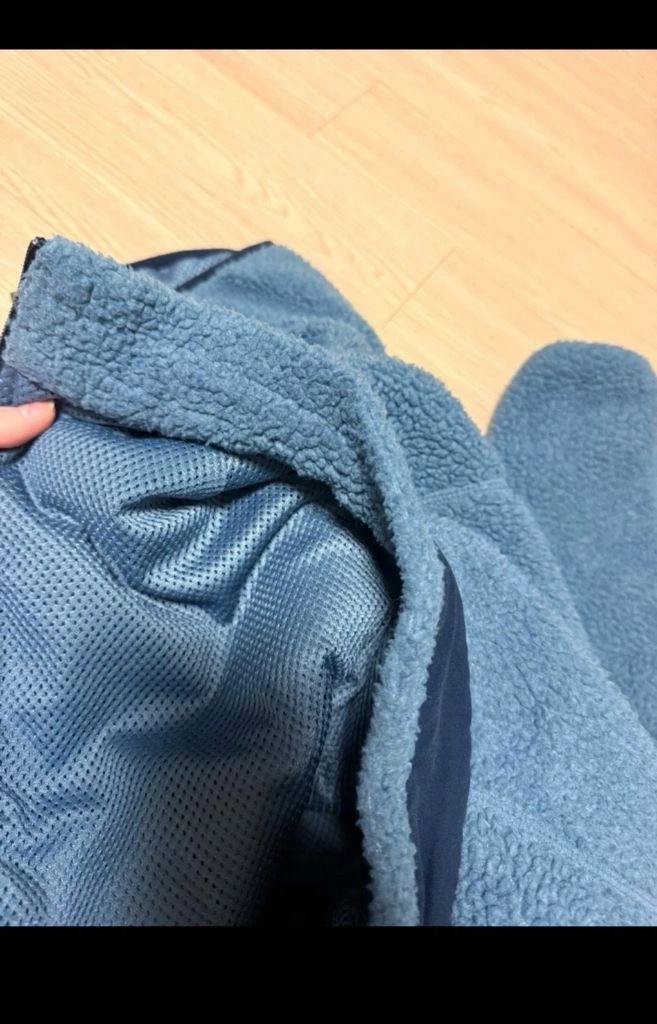 코오롱스포츠 키즈 후리스 점퍼 뽀글이 자켓 140 이미지