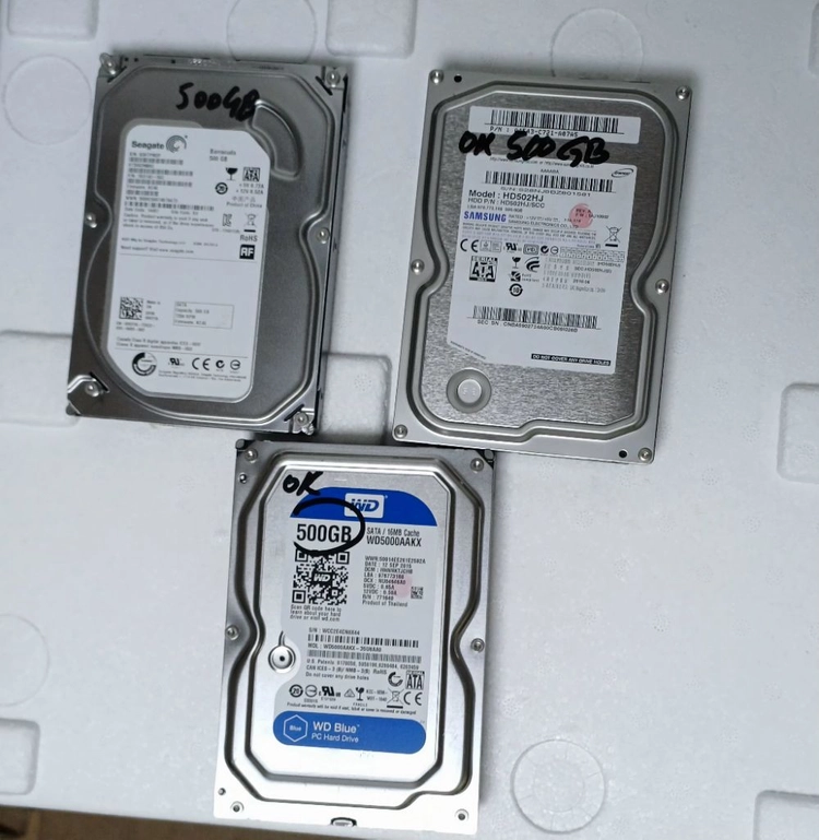 중고 HDD 500GB / 1TB / 2TB / 3TB / 4TB 판매합니다 이미지