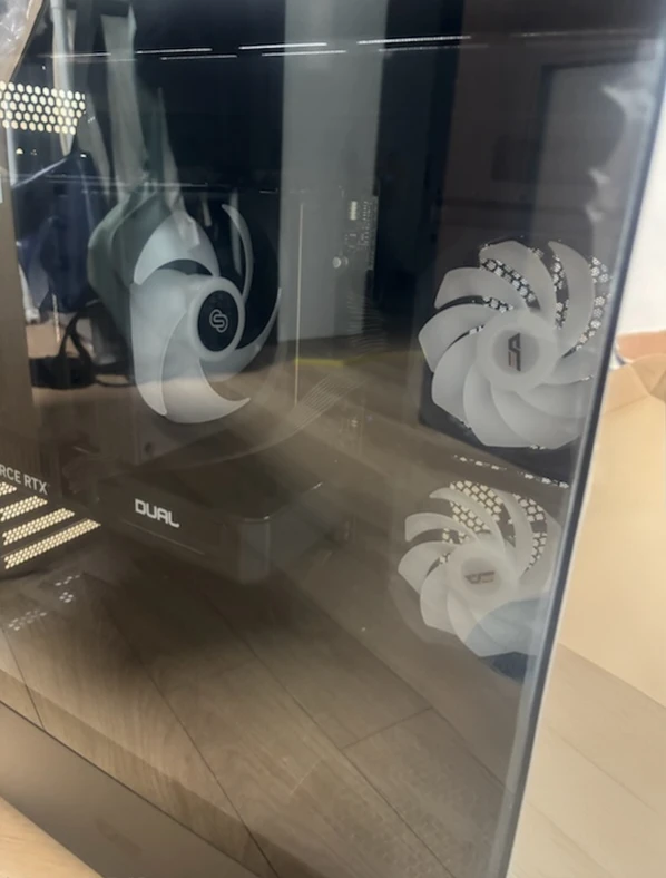 (새상품) 7800X3D RTX5060Ti 게이밍 컴퓨터 본체 이미지