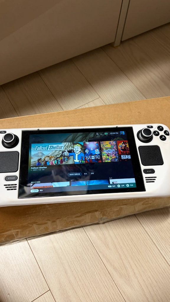 스팀덱 lcd 512gb 2025년 10월 구매 - 안심되는 중고거래
