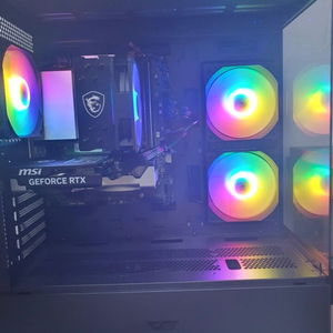 (새상품)(인텔15세대) 225F RTX5060 게이밍 컴퓨터 본체 이미지