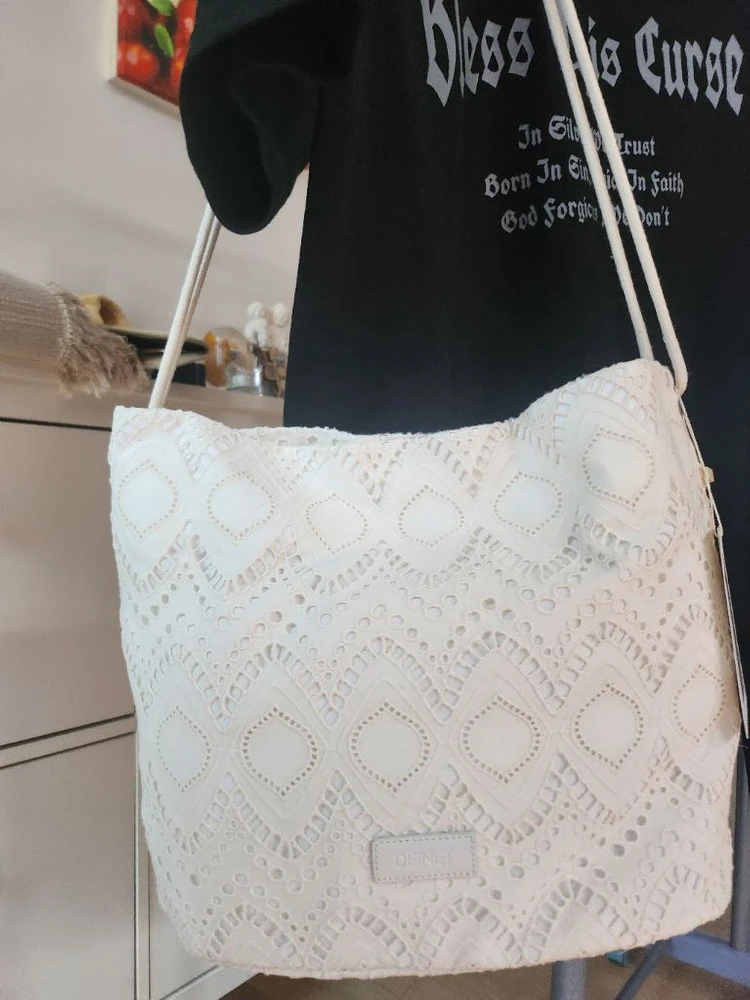DEINET 레이스 스트링백 아이보리 ㅡ새거 이미지