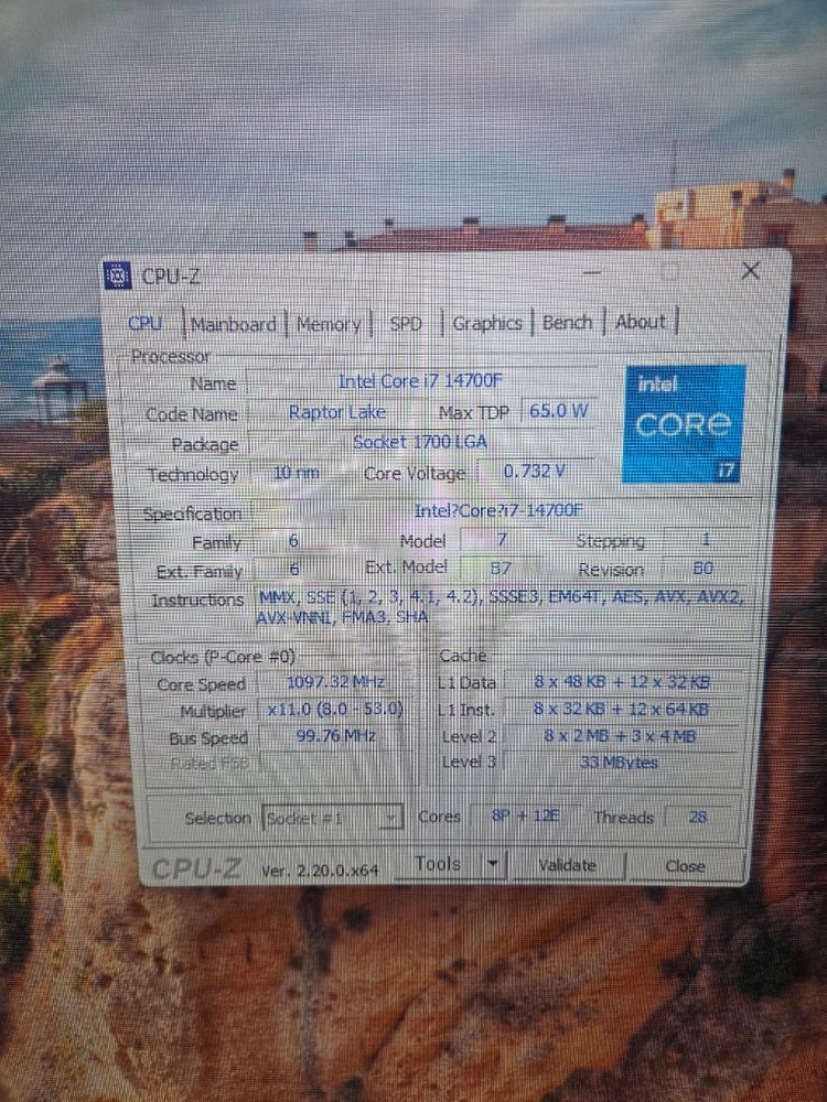 (개인) 14700F / B760M 판매합니 (cpu + 메인보드) 이미지