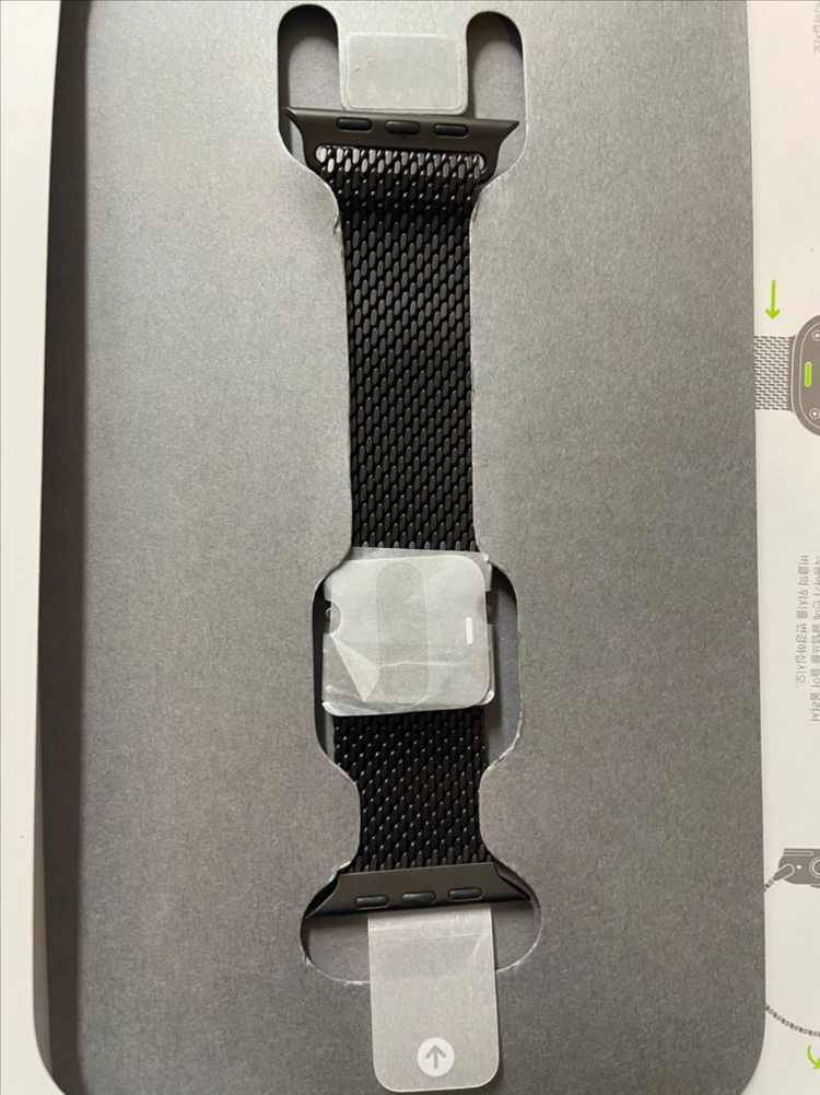 (미사용) 애플워치 티타늄 밀레니즈루프 블랙 49mm S - 안심되는 중고거래