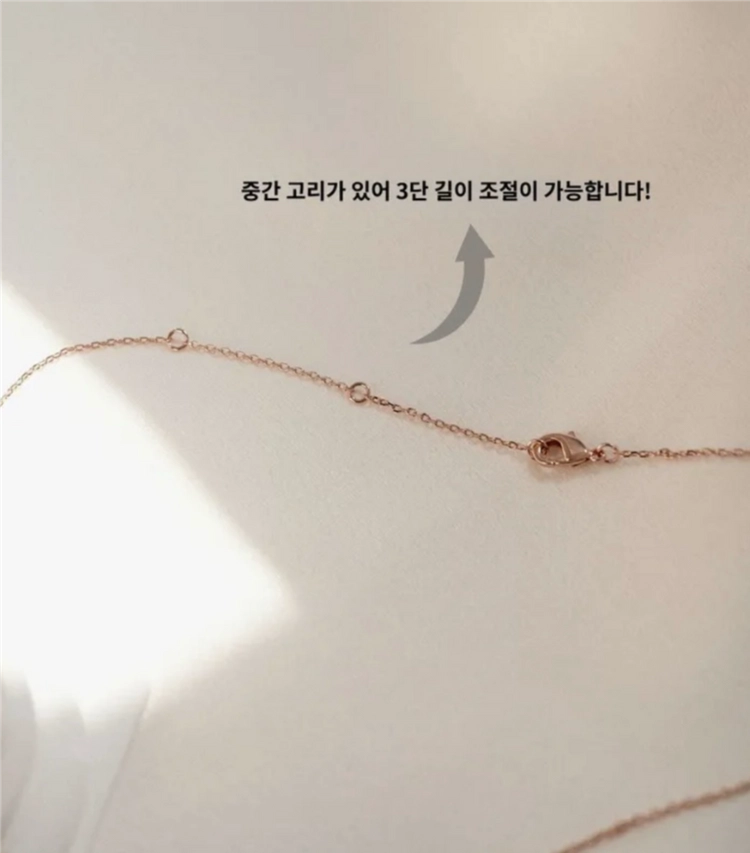 부쉐론 콰트로 목걸이 새상품 이미지