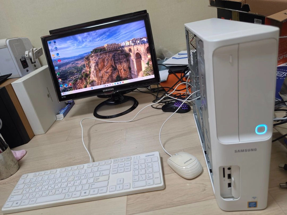 삼성 데스크탑 PC 본체 이미지