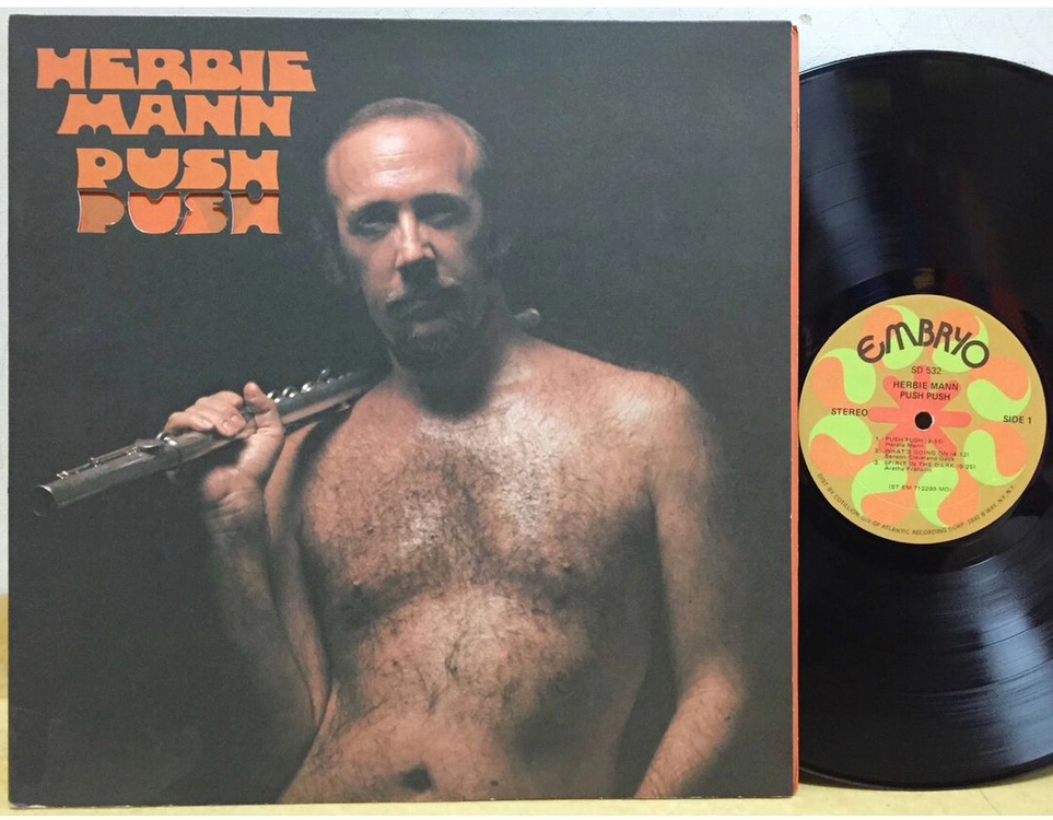 LP ; herbie mann - push push 허비 맨 재즈 펑크 엘피 음반 jazz funk 이미지